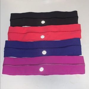 Lululemon Fly Away Tamer Headbands (Bundle of 4)